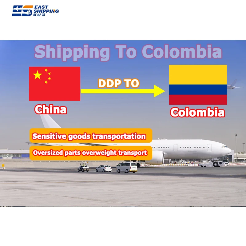 Air Freight Agencia De Transporte Transitario Ddp Fba Cargo Agency Door To Door Fast Shipping China To Colombia