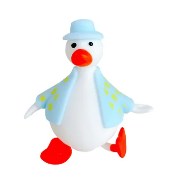 Novelty toys OEM magic dress up coat duck labubu clothing toy DIY cute animal other educational fidget toys For Kids