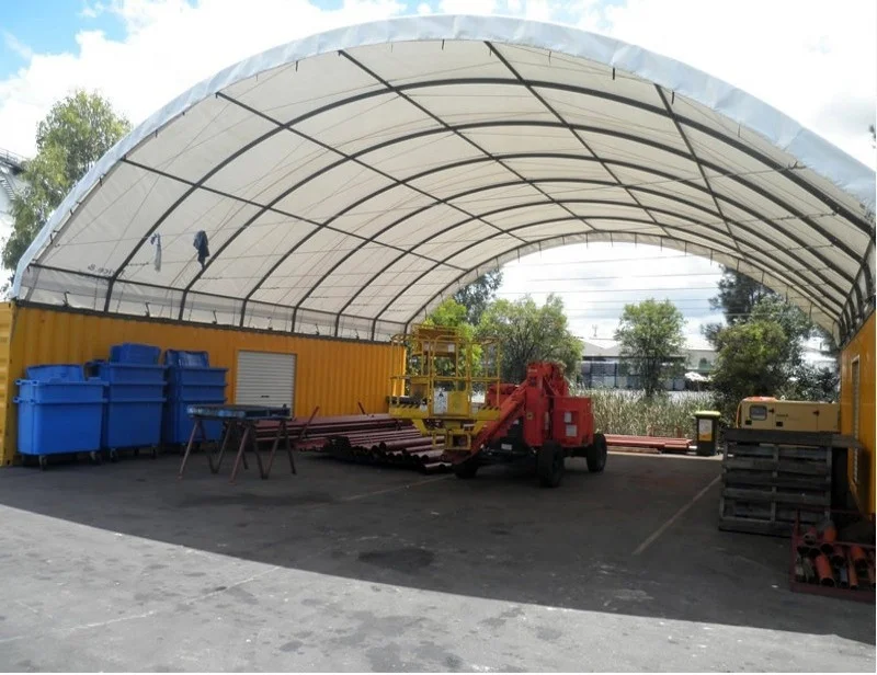 Dome Container Shelter, Container  Tent, Container Canopy