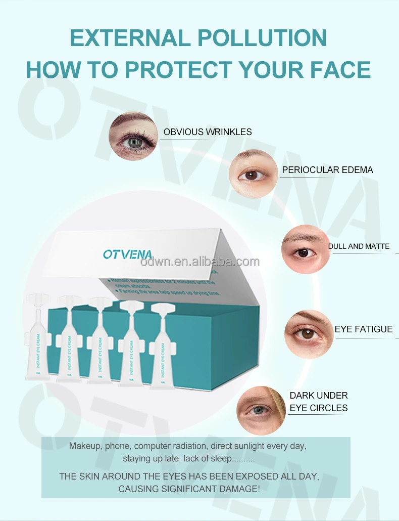 Mircocream 60s Fast Effect Instant Reduces Wrinkles Eye Bags Lifting Magic Eye Cream