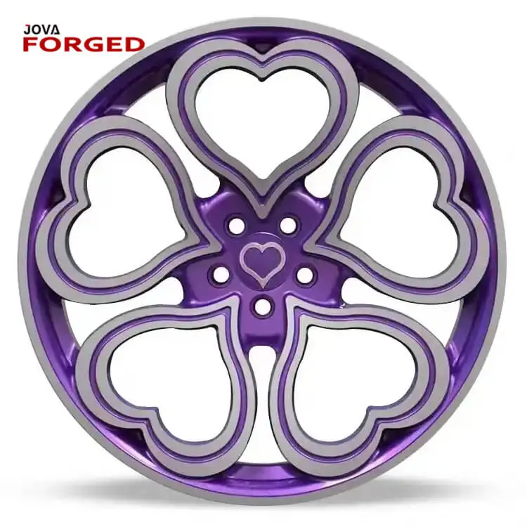 Alibaba.com: Custom 18 Inch Purple Heart Shape Alloy Wheels for 2020 ...