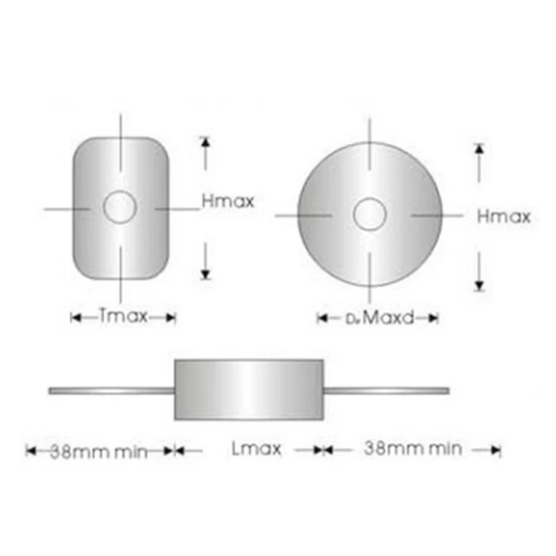 Cl20(mkt) Axial Lead 2.2uf Capacitor Film Capacitor2.2uf 225j 250v Capacitors Mpp Cl20 805j 100v
