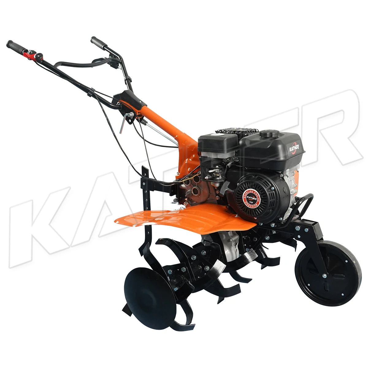 Zemědělské Strojní Zařízení Kypřiče S Pohonem Za Zády Nástroje Pro Farmu 7hp Čtyřdobý Hliníkový Řemenový Pohon Benzínový Mini Pohonový Kypřič