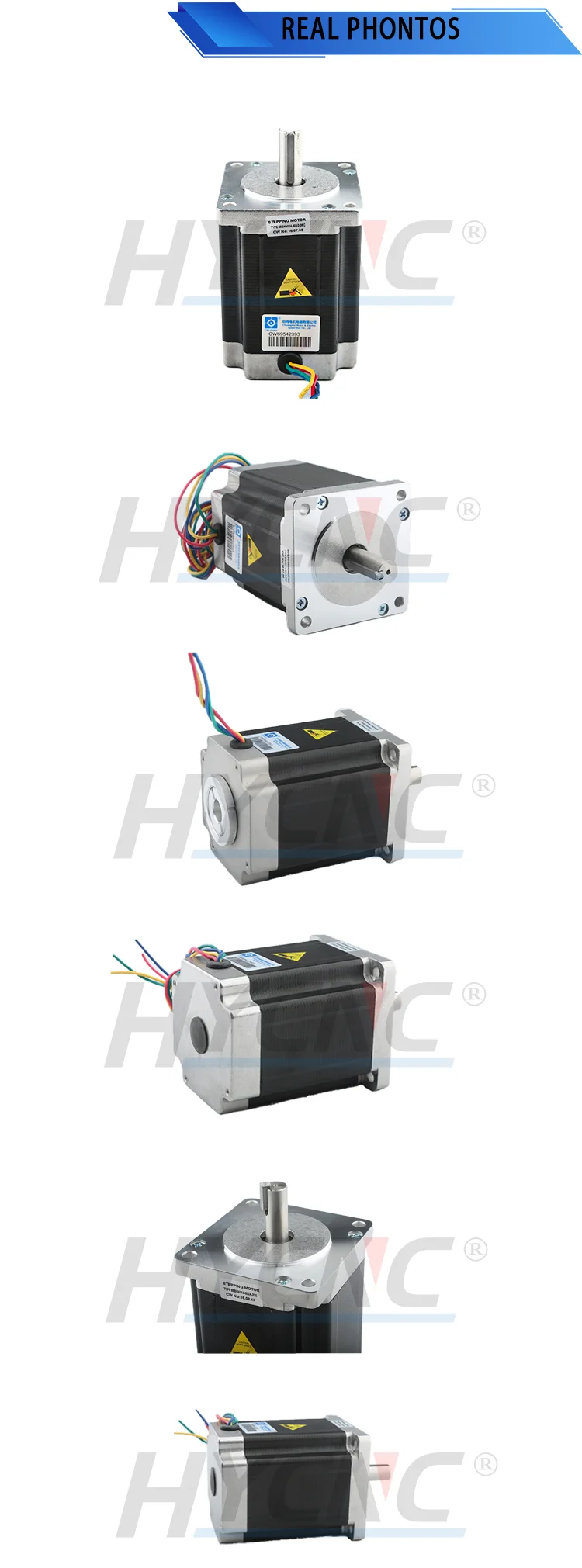 8.5N CNC-Komplettset – NEMA34 Closed-Loop-Motor (8,5 Nm) + HBS86-Treiber + 400W-Netzteil + MACH3-USB-Controller (4 Achsen)