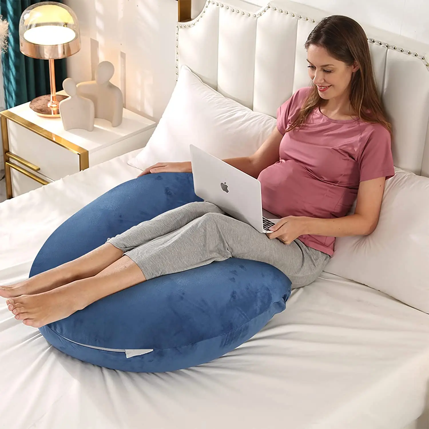 Factory Wholesale Custom Comfort Cotton / Polyester Fiber Maternity