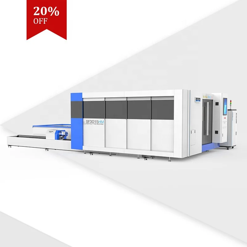 SENFENG 6020HM профессиональный поставщик металлического волокна лазерной резки машина обмена стол из Китая для металлического листа и трубки