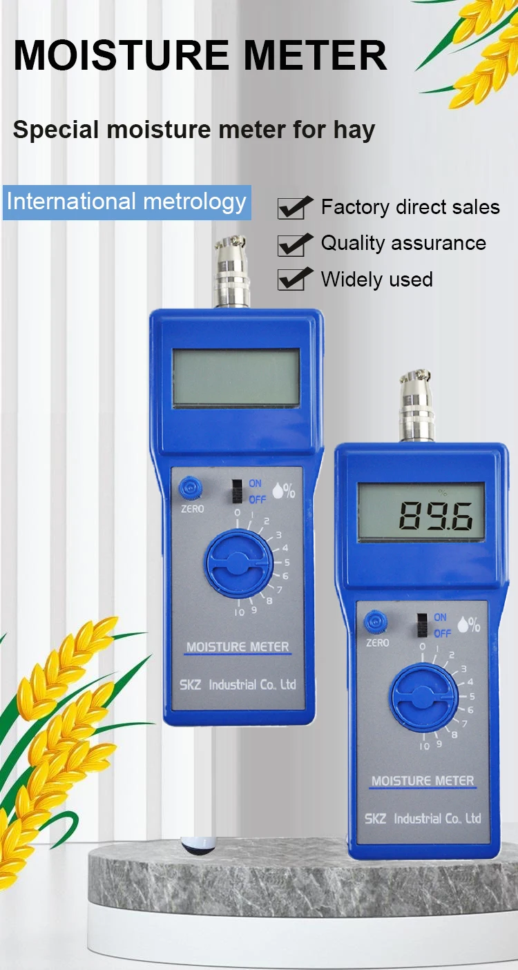 Skz111d 0-80% Tobacco Leaf Moisture Analyzer Corn Silage Moisture ...