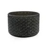 Clear Black / Silver Glitter