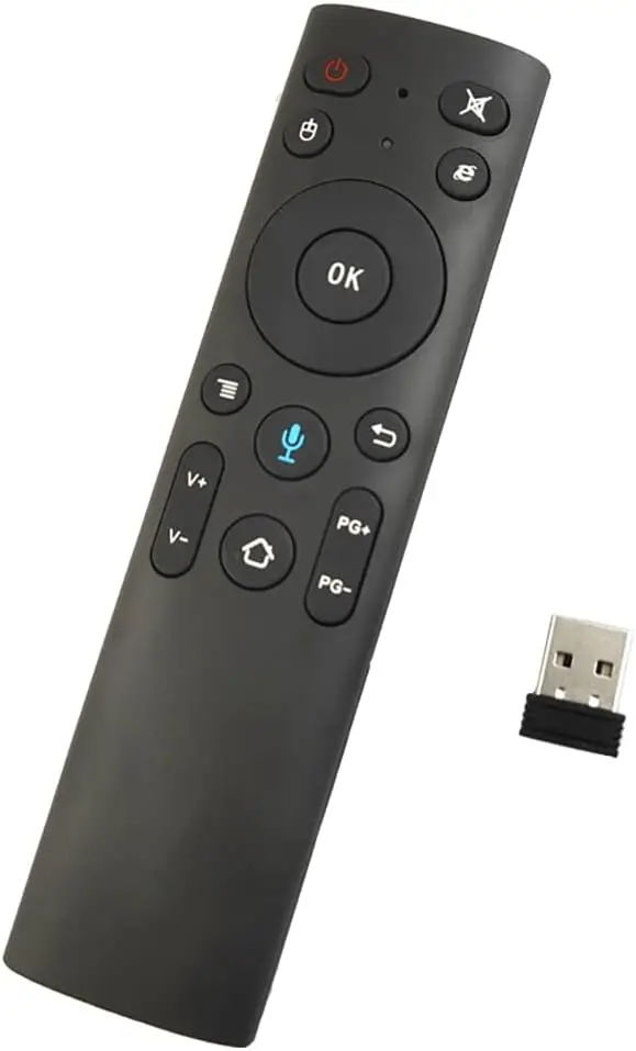 Q5 Remote Control TV with USB Receiver for Mega Star and Premier Universal  TV Remote Control