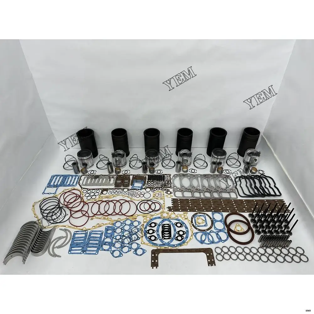 S6A2 Engine Rebuilding Kit With Piston Rings Full Gasket Set Valves Kit Bearing Set for Mitsubishi
