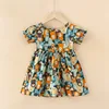 Yellow lamb princess dress