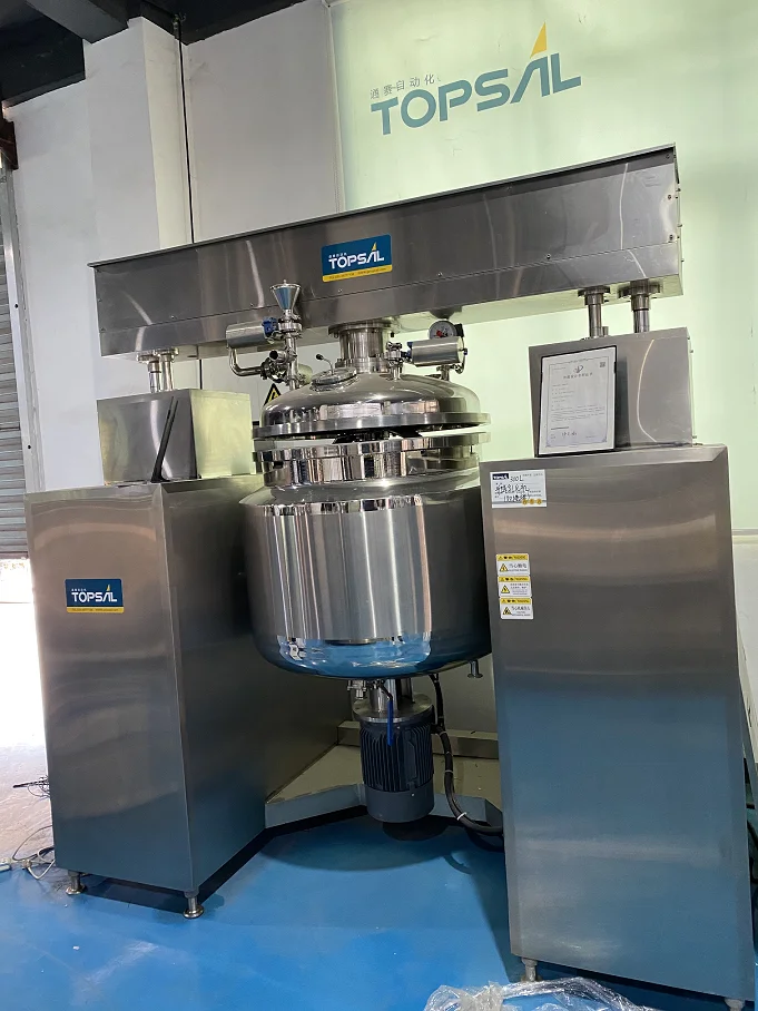 50L High Pressure Homogenizer Vacuum Emulsifying Mixer