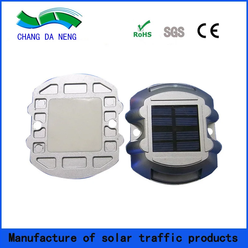 Reflective Road Stud Traffic Safety Driveway Marker Flashing Light Led Solar Powered Road Stud Reflective Cat Eye Road Spike