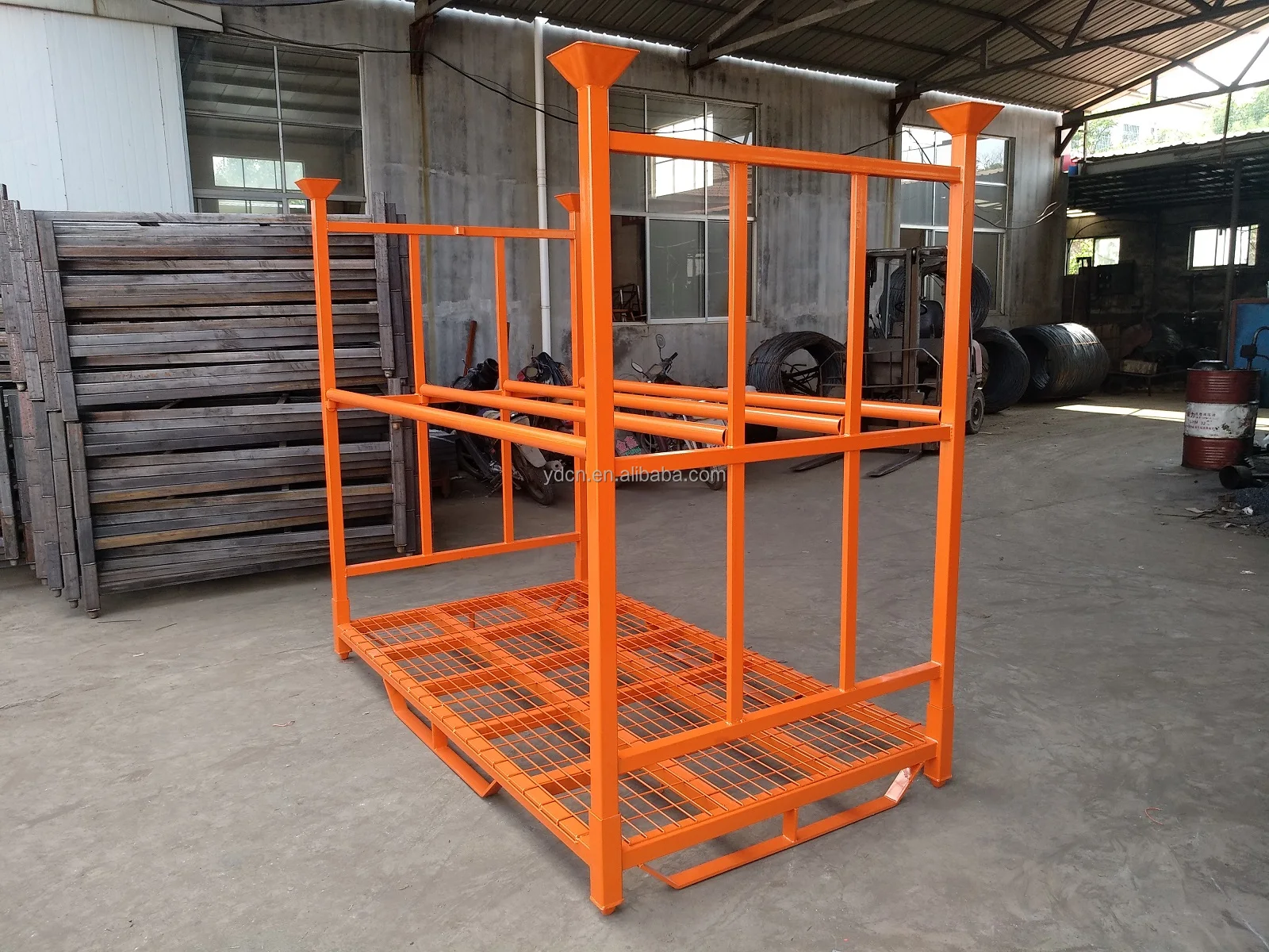 Heavy Duty Warehouse Metal Tire Racking Storage System For Truck Tires