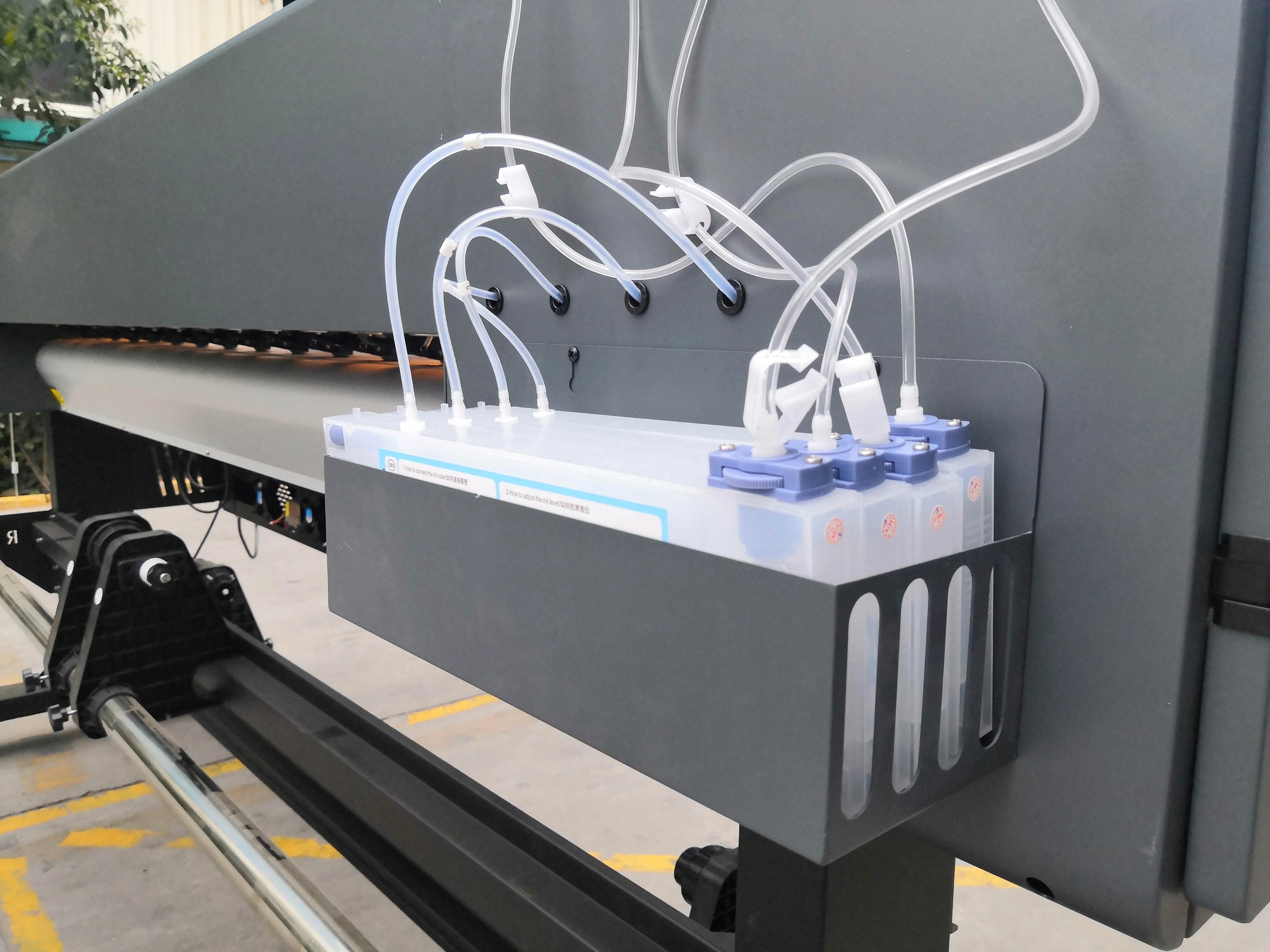 Digital Printing Machine With Single or Two Heads XP600 Eco Solvent Printer to Print Banner Vinyl PVC PP Paper Inkjet Printer