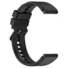 Black (silver buckle)