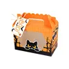 Naranja - Caja de transporte para escaparate de Halloween