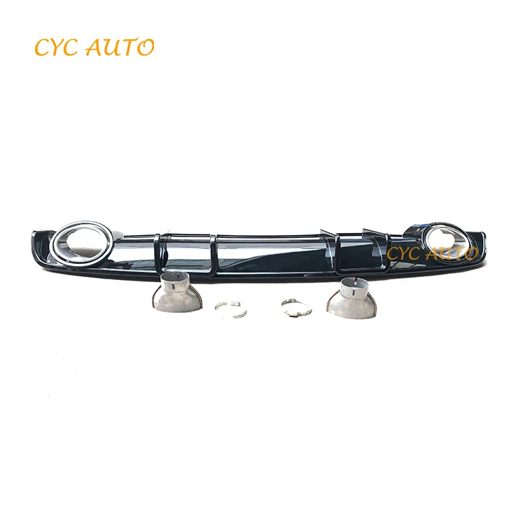 RS4 ABT Style Rear Diffuser for AUDI A4 Tuning to RS4 Sline Car Body Kit 2016 2017 2019