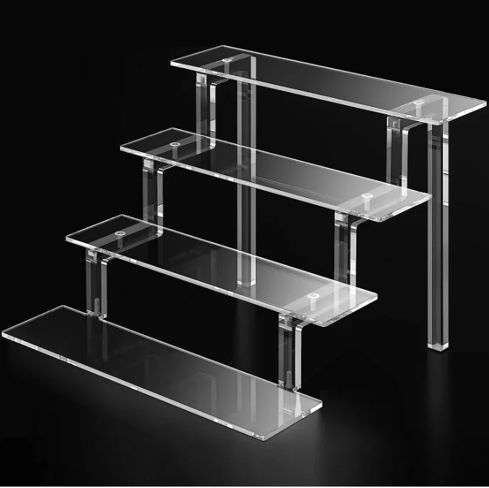 Acrylic 3 Step Riser Display Stand