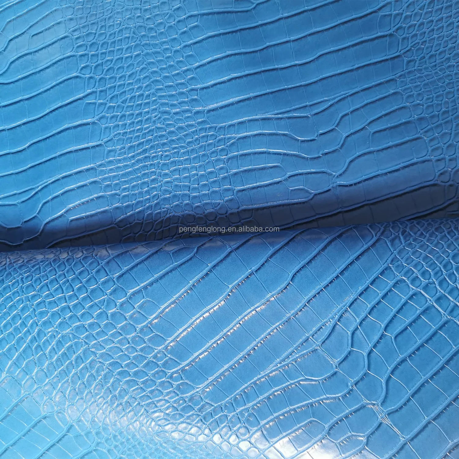 Crocodile Texture Synthetic Pvc Leather Pfd3010 Durable Use For Bag Box ...