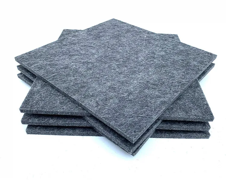 Acoustic Soundproofing Insulation Panel Tiles Absorption Acoustical Ceiling Panel Acoustic Treatment Panel Price