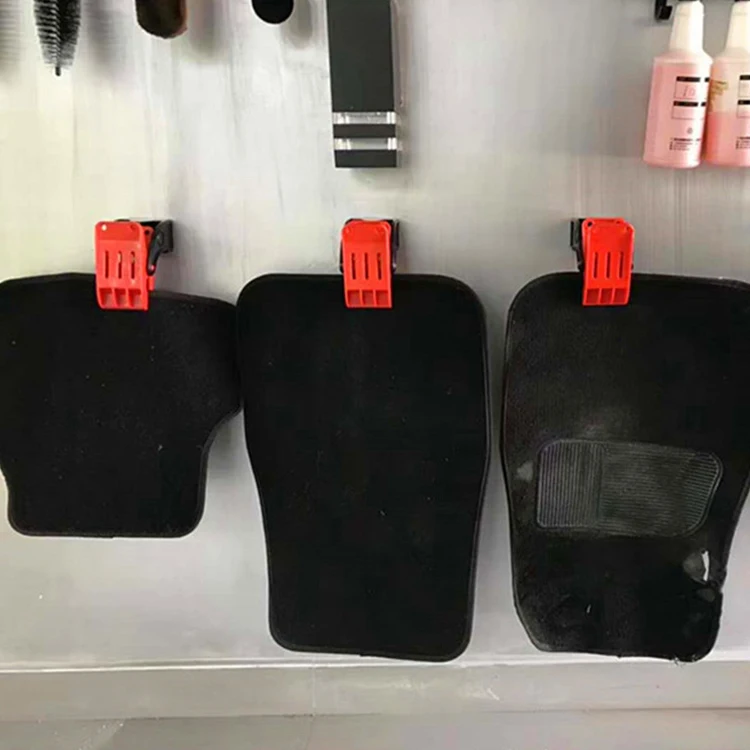 Зажимы для автомобильного коврика мойки/сверхпрочные Противоскользящие Пластиковые пружинные зажимы ковра