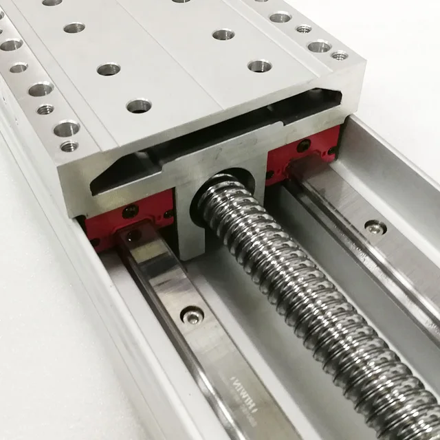 Cartesian Robot Linear Module Slide Gantry Servo Stepper Motor Ball Screw CNC Linear Guide Rail Set