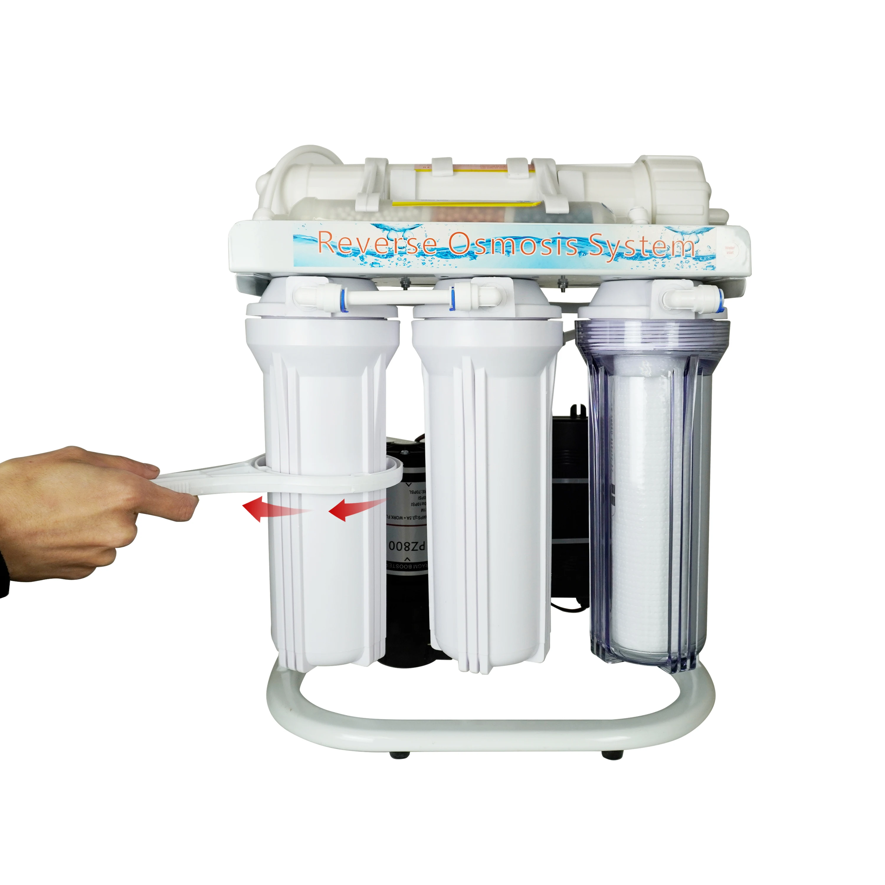 Factory Direct Wholesale Water Purifier Coolers 75 GPD სასმელი წყლის ფილტრაციის სისტემა საყოფაცხოვრებო მოხმარებისთვის