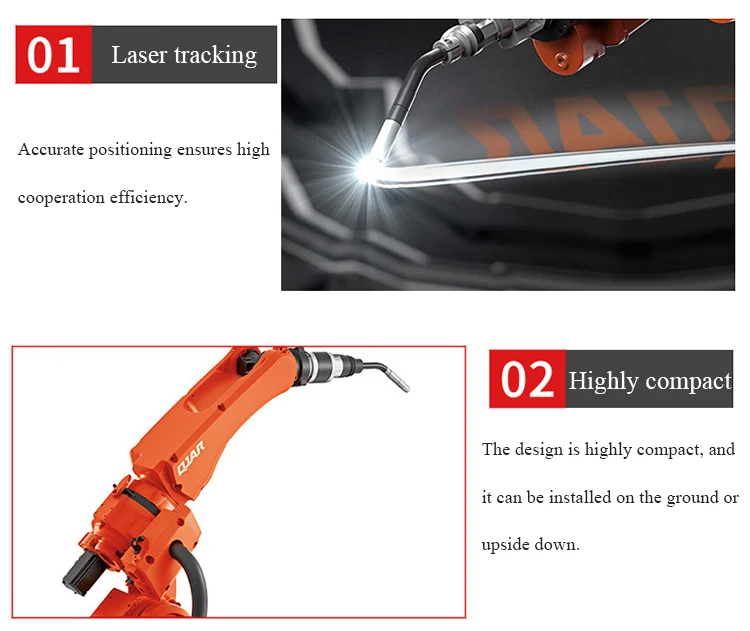 Flexible Robot Arm for High Precision Sorting Packaging and Assembly