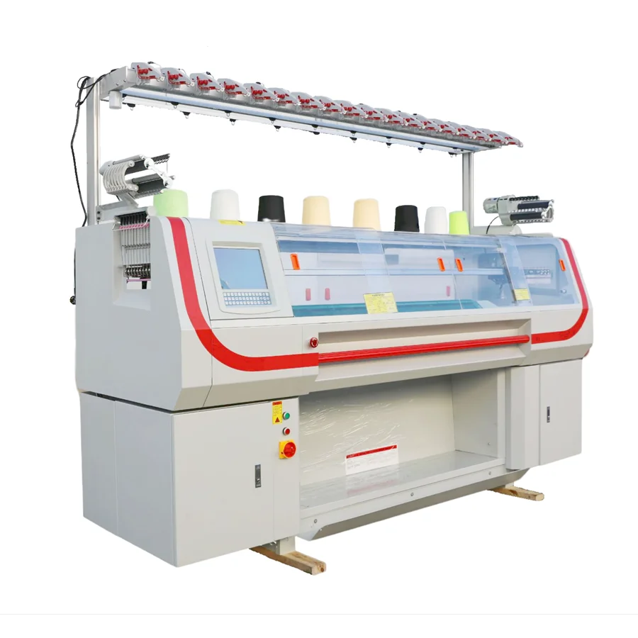 Automatic Multiple Options for Inch Industrial Flat Knitting Machine for Collar and Sweater