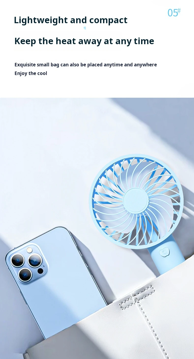 Portable Fan, 5.0, USB - detail 10