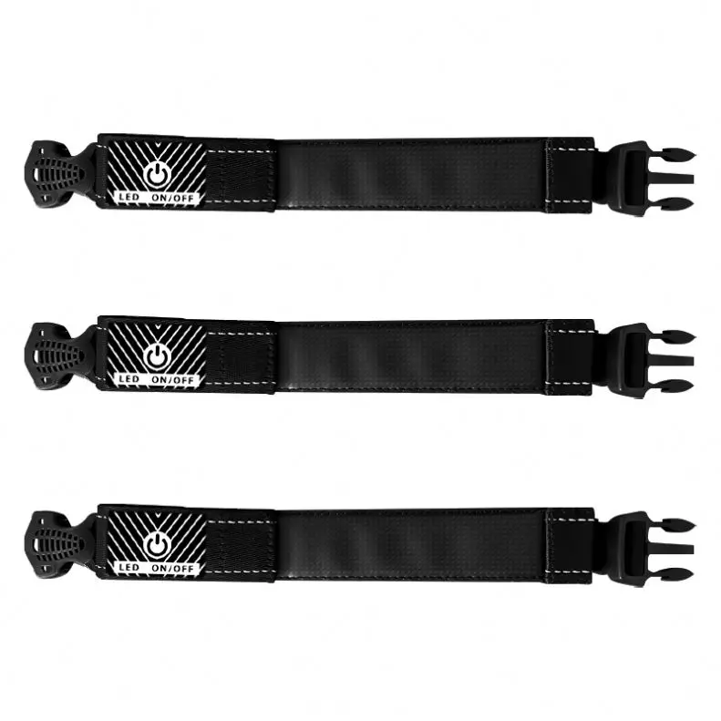 Original Factory APP Control USB Rechargeable Safety Running LED Band Flashing LED Light Sports Armband LED Band