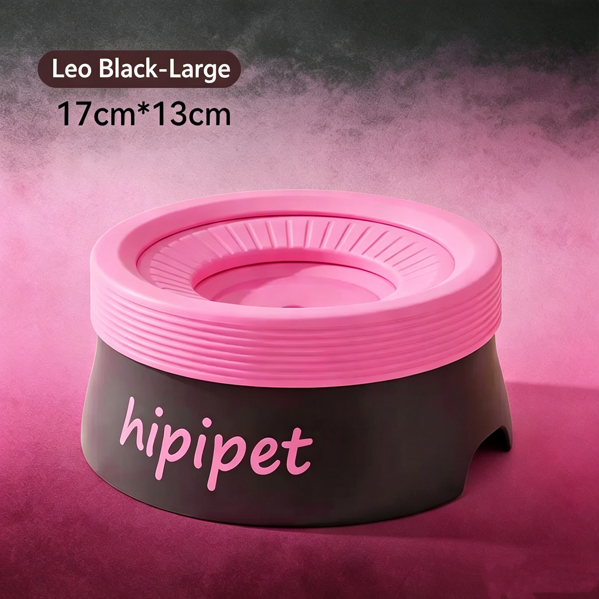 2026 New PP Material Dog Bowl No-Moisture Floating Tip-Proof Pet Dog Water Feeder