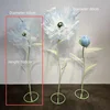 Bleu, fleur unique - 60 cm