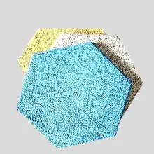 Manufacturer New Wood Wool Sound-absorbing Soundproof Fire-rated Sound Insulation Material Decoration Material Wood Wool