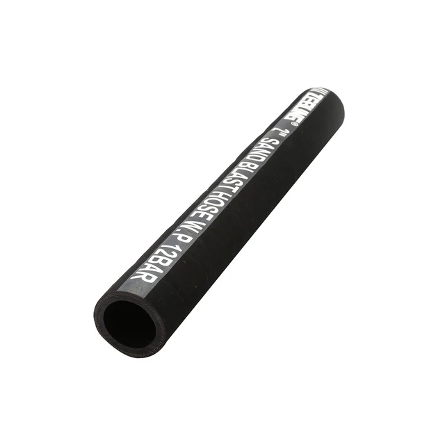 Abrasion Resistance Wrapped Sandblast Rubber Hose Working Pressure 12 bar AR=60