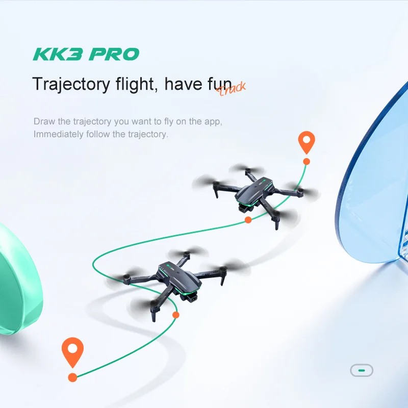 2022 dropshipping kk3 drone 4k professional Alibaba