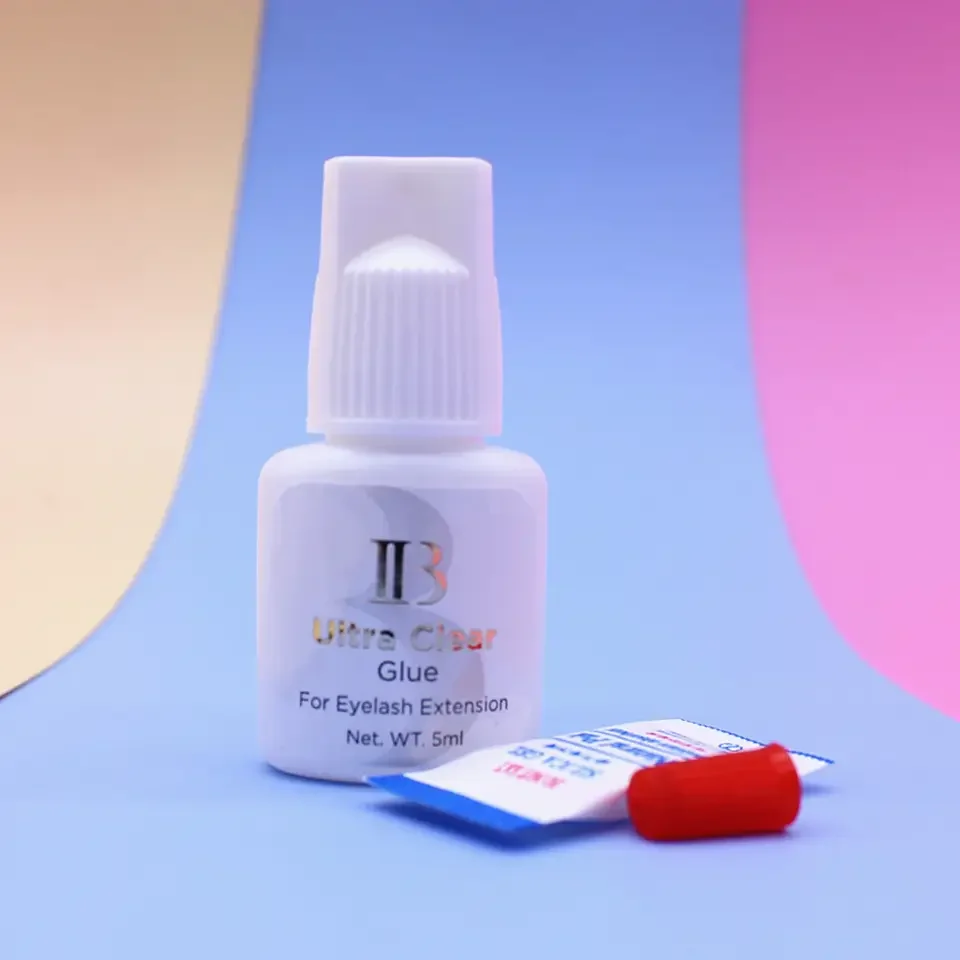 Private Logo Eyelash Extension Supplies Korea Ib Lash Glue Eyelash Glue