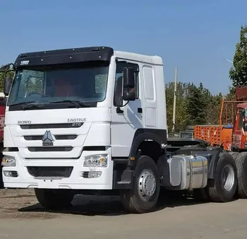 Used Sinotruk Howo Tractor Second Hand Heavy Duty Truck Tractor 6x4 8x4 371HP 420HP Towing Head Truck Tractor