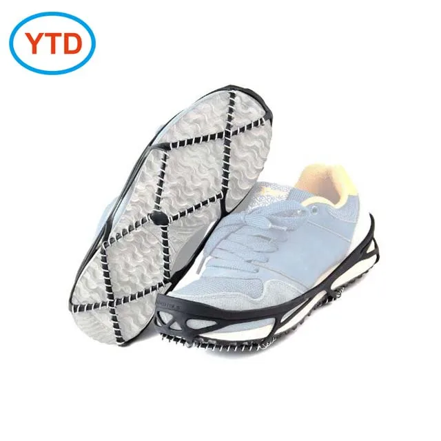 Anti-Slip Snow Hiking Shoes Chain Ice Grips Non-Slip Shoe Spikes