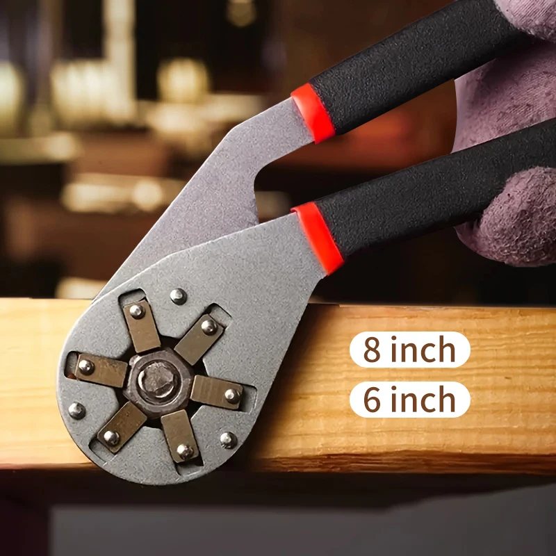 Chave sextavada externa, Chave Torque Ajustável, Abertura Repair Removal Tool, Chave Mágica, Torque Multifuncional Ajustável
