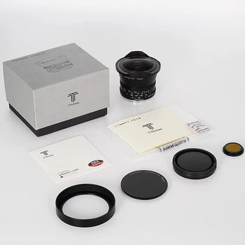 TTArtisan APS-C 7.5mm F2 Large Aperture Manual Focus Fisheye Camera Lens for E/X/M/M43/Z/L Cameras product image