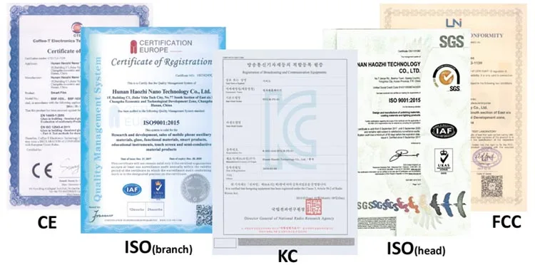 pdlc film certificates