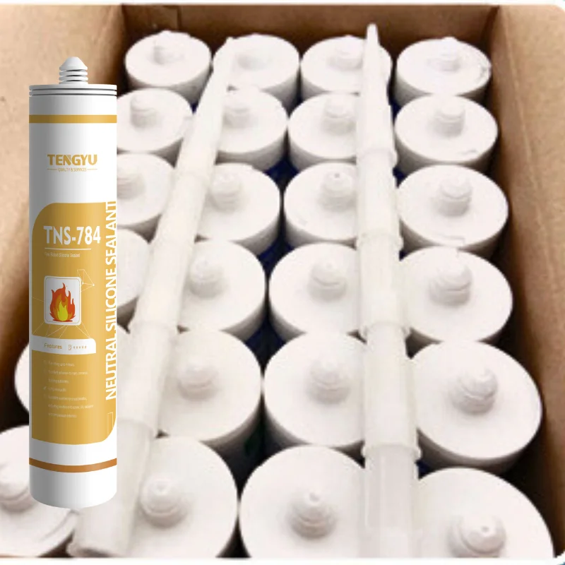 High Temp Weather Resistant Flame Retardant Fire Proof Silicone Sealant