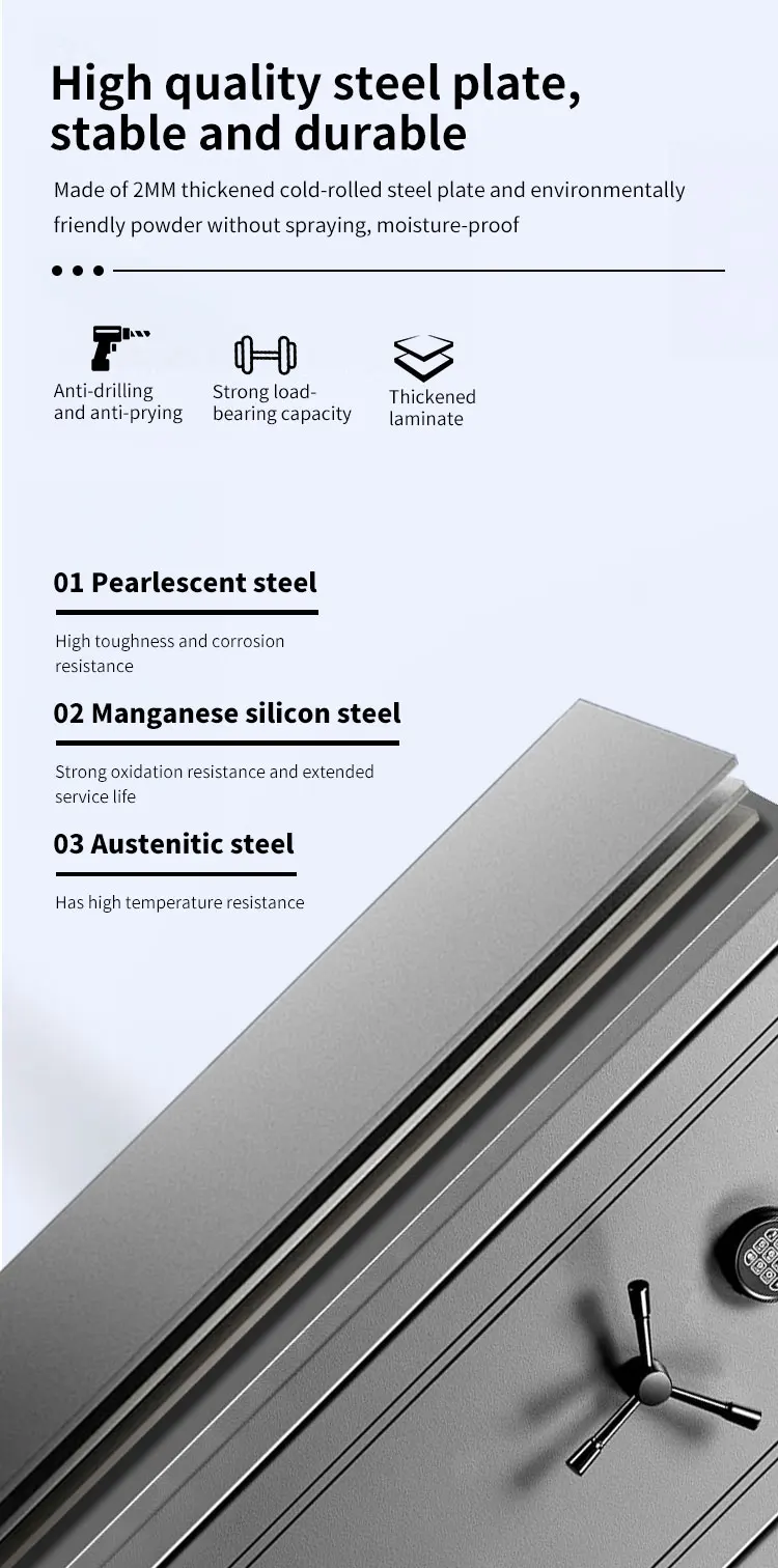 CEQSAFE Home Fireproof Durable Electronic Gun Safes Store Large Safe Box manufacture