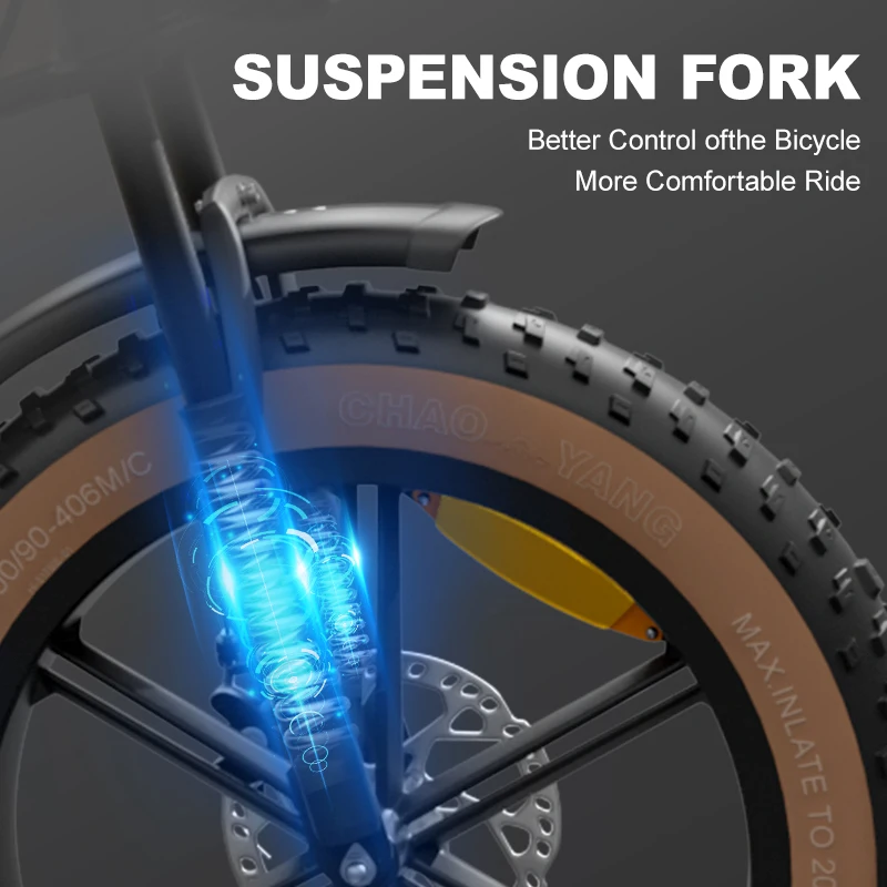 JANSNO X70 pollici fatbike 750W 1000W doppio motore 34AH