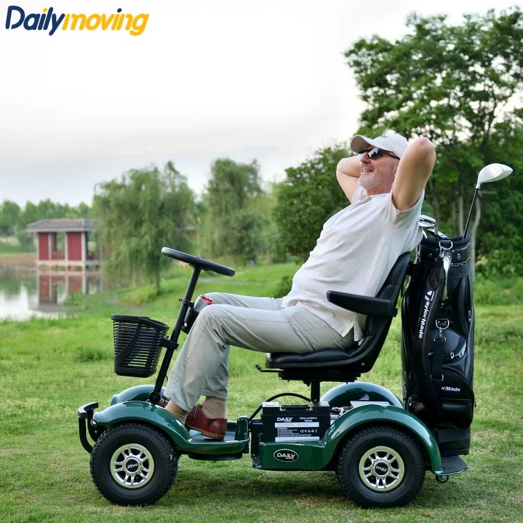 LiFePO4 Equipped Single Seat Electric Golf Buggy CE Certified 1 Seat Golf Buggy