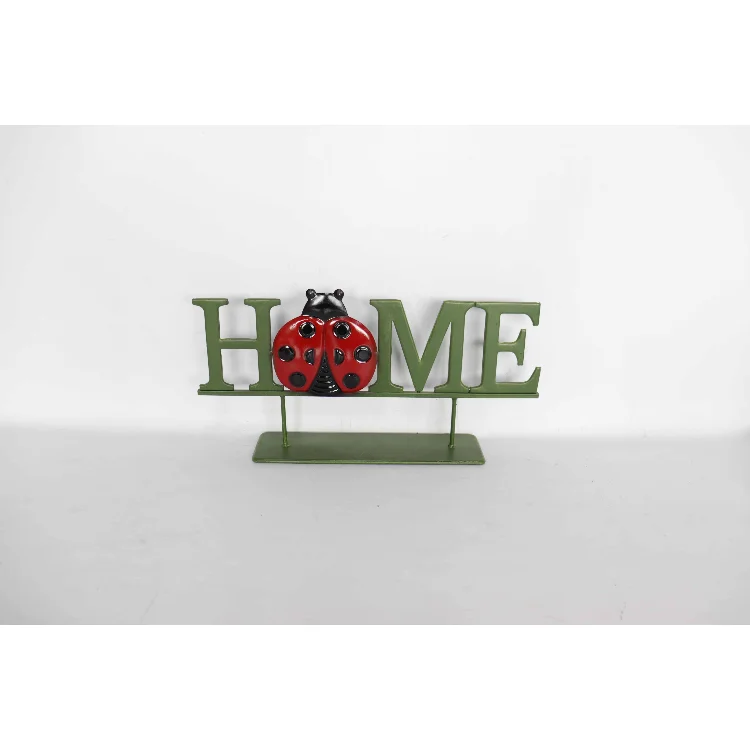 Outdoor Handicrafts   BeetleTable Letter Home Metal  1