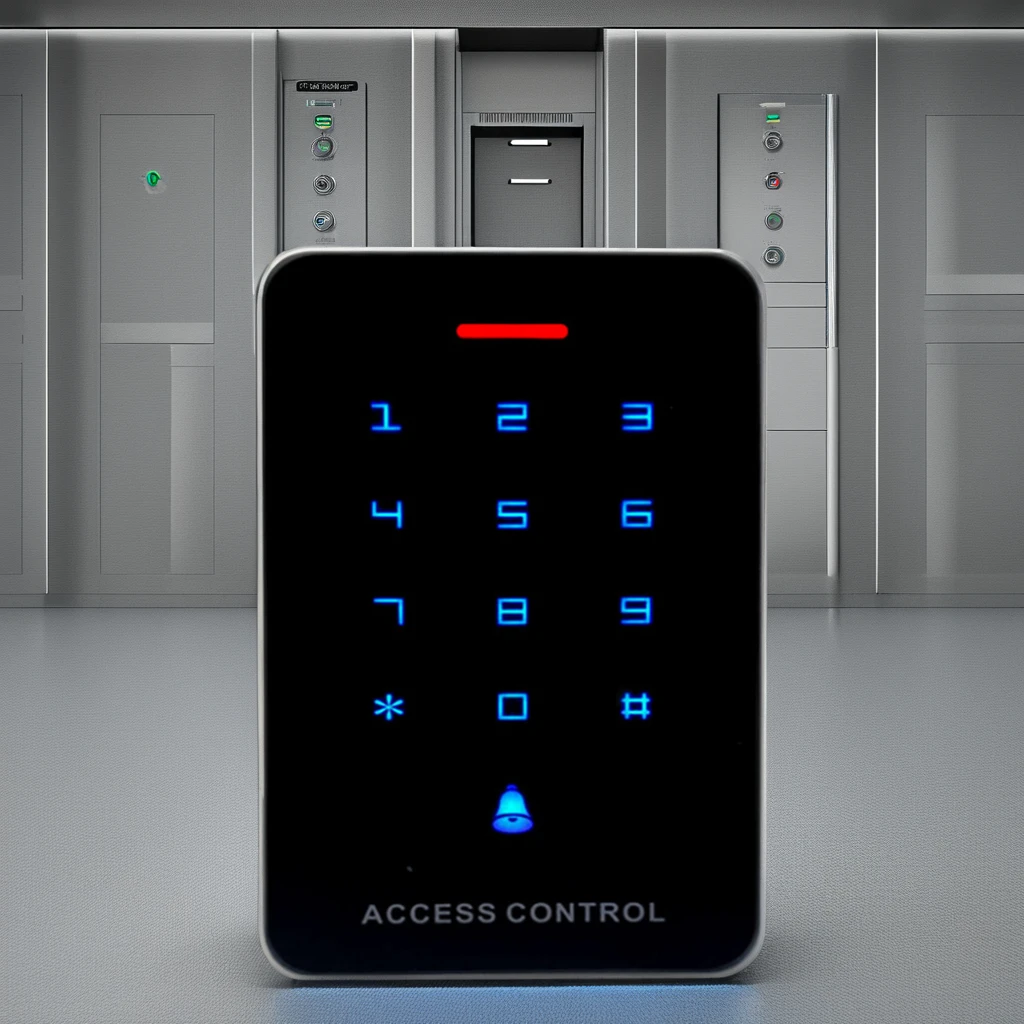 Customizable 1000 Users Key/Touch Screen Password Access Control Reader 125khz/13.56Mhz RFID Single Door With Logo Reset Feature