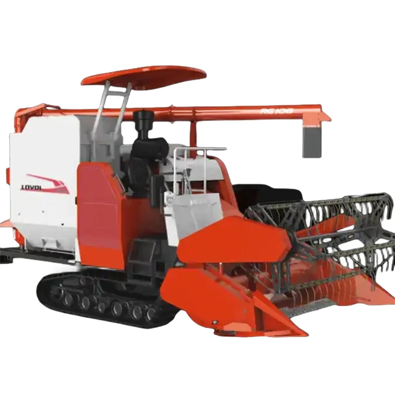 Lovol RG108 Corn and Wheat Combine Harvester Machine Rice Harvest  for Sale